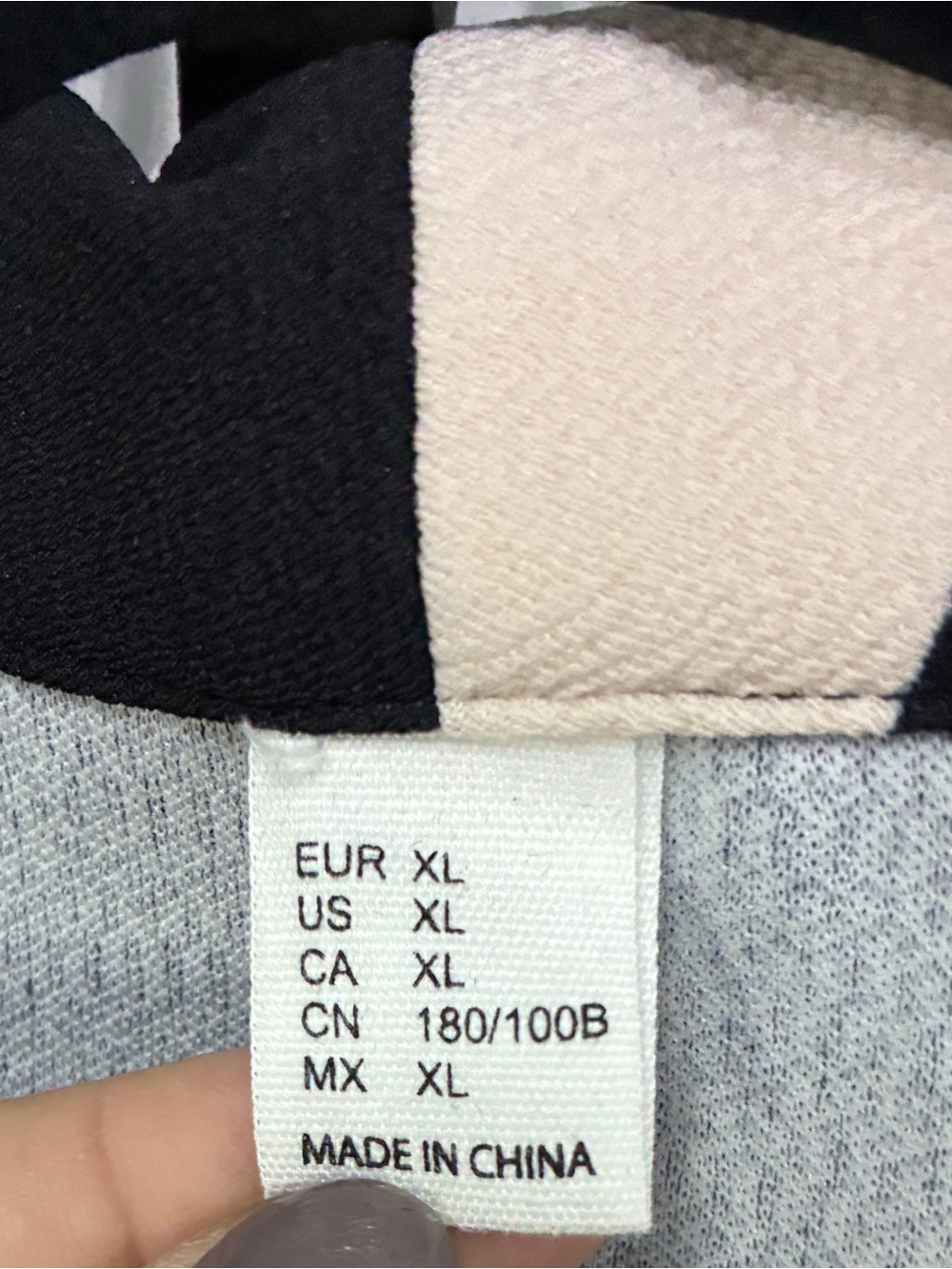 Womens Black & Cream Abstract Print Blazer - Picture 2 of 3